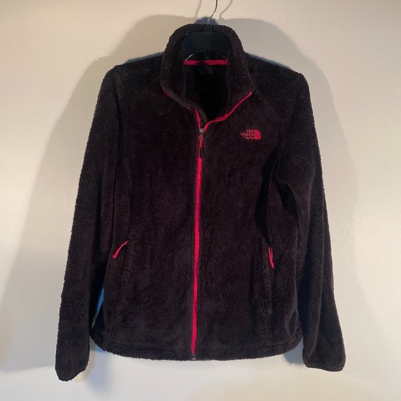 The North Face Jackets & Blazers - The North Face Osito Black Fuzzy Full Zip Jacket Women Size M